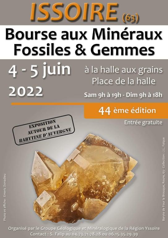 44 ième Bourse au minéraux