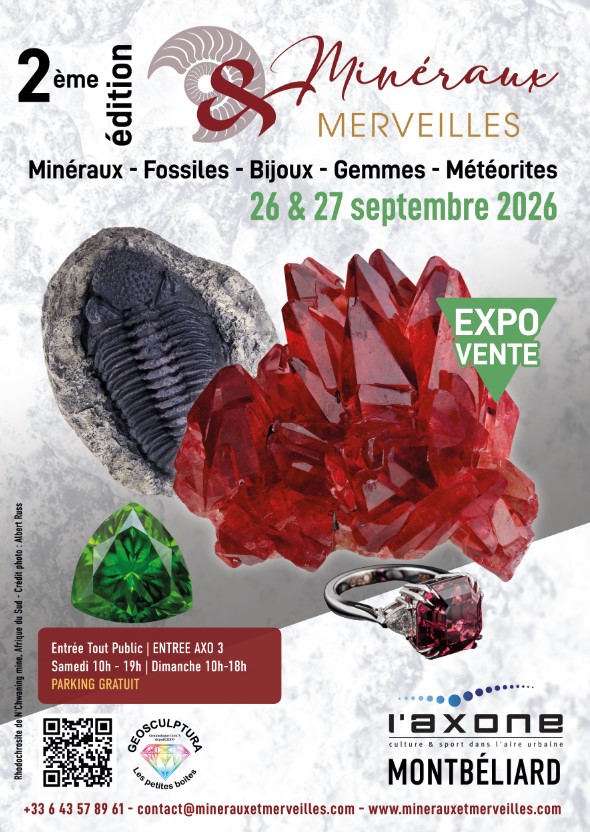 MINÉRAUX ET MERVEILLES logo
