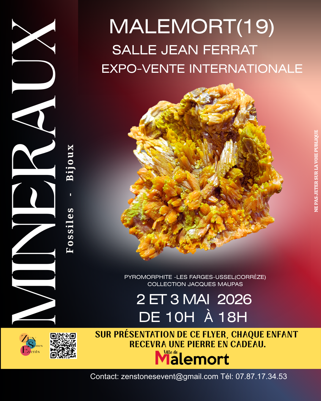 Salon minéraux, fossiles, gemmes, bijoux