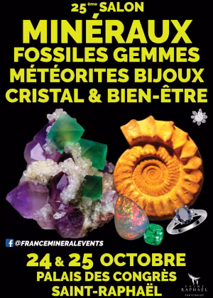 25ème Salon des Minéraux de Saint-Raphaël