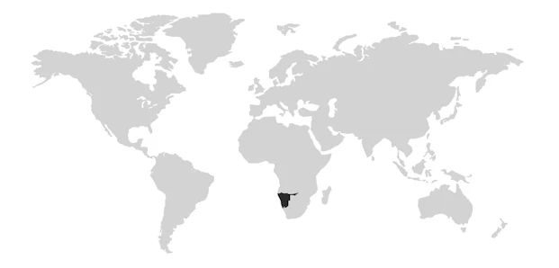 Pays d'origine Namibie