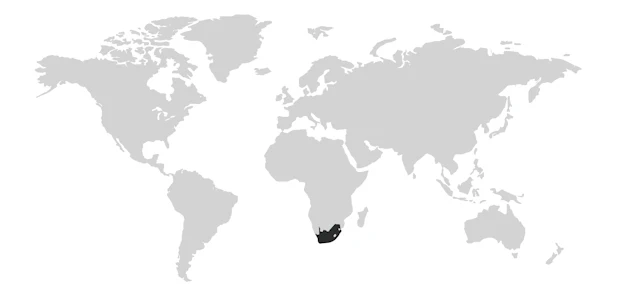 Pays d'origine Afrique du Sud