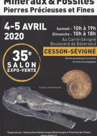35ème salon Minéraux Fossiles