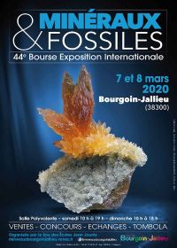 44ème bourse aux minéraux et fossiles et bourse d'échanges