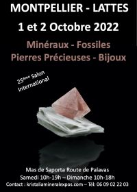 25ème bourse aux minéraux, fossiles, gemmes