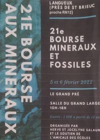 21ème Bourse exposition de minéraux, bijoux et fossiles, trésors de la terre