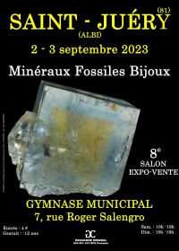 8e SALON MINERAUX FOSSILES BIJOUX