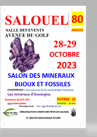 Salon des Minéraux, Fossiles et bijoux de Salouël