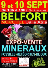 Salon des minéraux fossiles et bijoux