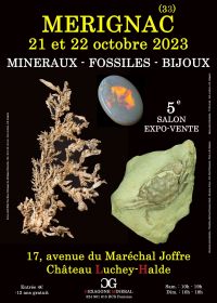 5e Salon minéraux fossiles bijoux de MERIGNAC (Gironde)