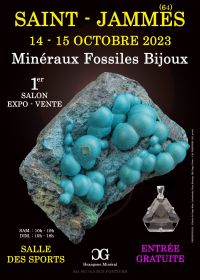 1er SALON MINERAUX FOSSILES BIJOUX de SAINT-JAMMES