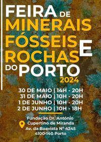 Foire aux minéraux, fossiles et roches à Porto