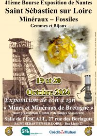 41ème bourse exposition-vente de minéraux, fossiles et pierres taillées