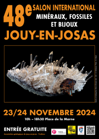 Salon internatlional des Minéraux & Fossiles - Jouy-en-Josas