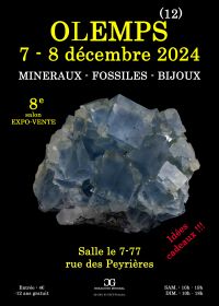 8e SALON MINERAUX FOSSILES BIJOUX