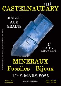 4e salon minéraux fossiles bijoux de Castelnaudary