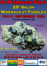 25ème bourse Mineraux et Fossiles