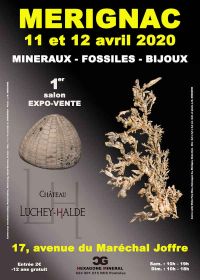 1ère édition du salon aux minéraux, fossiles et bijoux