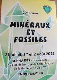 20ème Salon minéraux et fossiles