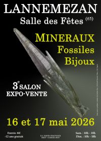 3e SALON MINERAUX FOSSILES BIJOUX