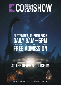 Colorado Minerals Fossils and Gems Show