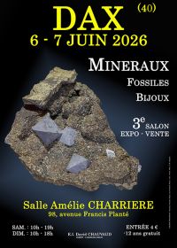 3e SALON MINERAUX FOSSILES BIJOUX