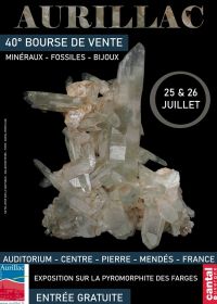 40ième Bourses de Minéraux Fossiles et Bijoux
