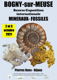 Bourse exposition international Minéraux Fossiles