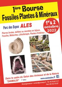 1ère Bourse Fossiles, Plantes & Minéraux d'Alés Salon ZANIMALES (Gard)