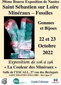 39ème Bourse expo-vente de Minéraux, Fossiles, Bijoux et Pierres Taillées