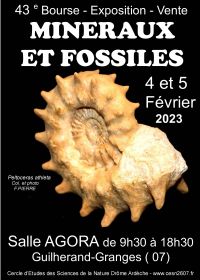 43ème Bourse Minéraux et Fossiles de Guilherand-Granges