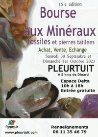 15e bourse Minéraux et Fossiles - Pleurtuit proche Dinard (35)