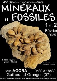 45ème Bourse Minéraux et Fossiles de Guilherand-Granges