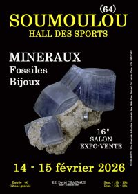 16e SALON MINERAUX FOSSILES BIJOUX