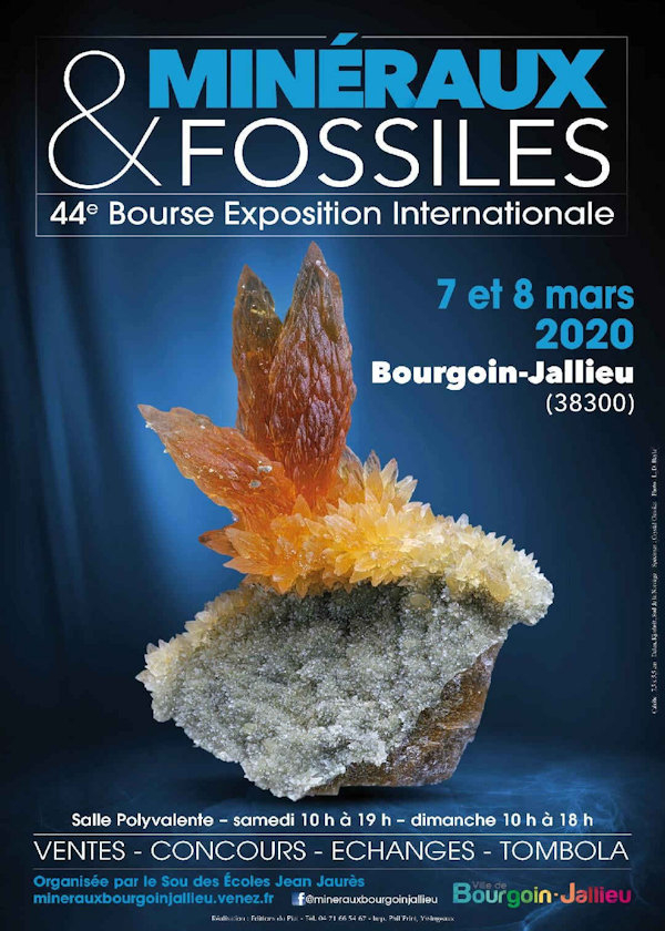 44ème bourse aux minéraux et fossiles et bourse d'échanges