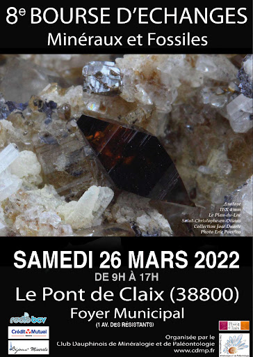 8 ème bourse d’échanges Minéraux et Fossiles