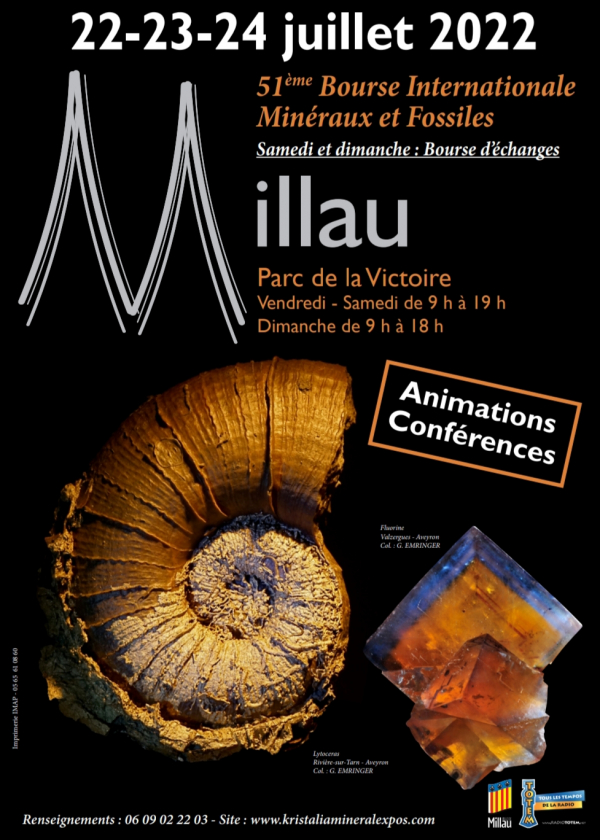 51ème bourse internationale aux minéraux,fossiles, gemmes