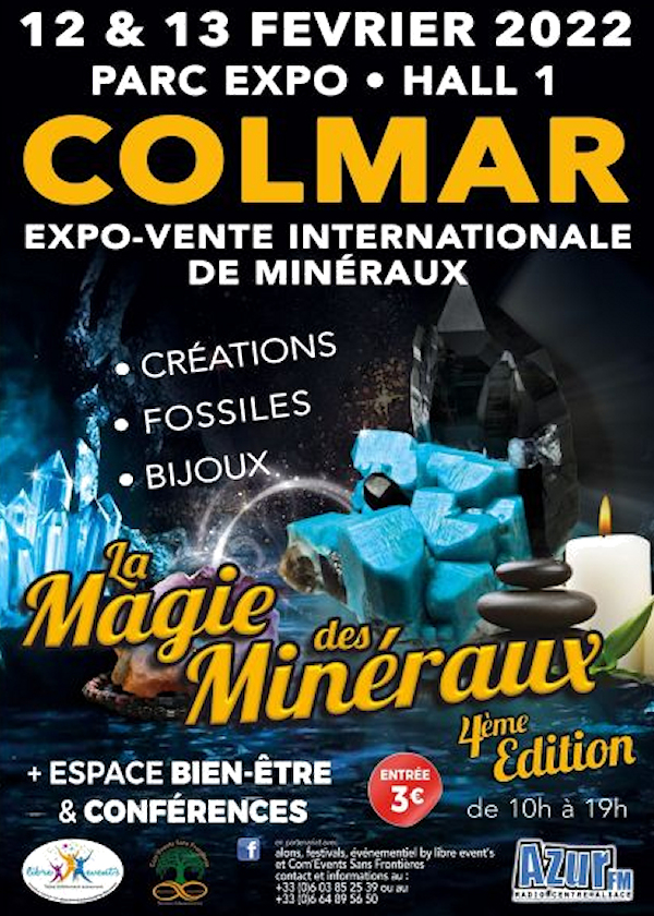 Expo vente européenne de minéraux