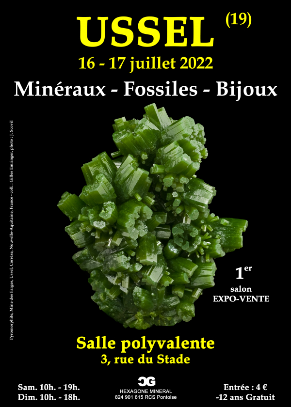 1er Salon minéraux bijoux fossiles