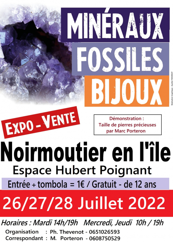 1ier salon expo vente minéraux fossile bijoux