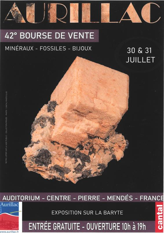 42 ème bourse au mineraux et fossiles