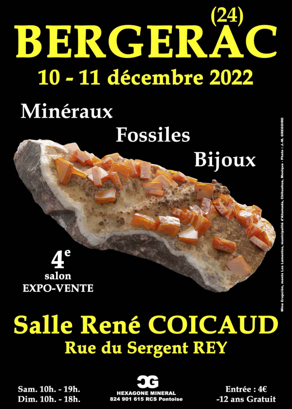 4e Salon minéraux fossiles bijoux