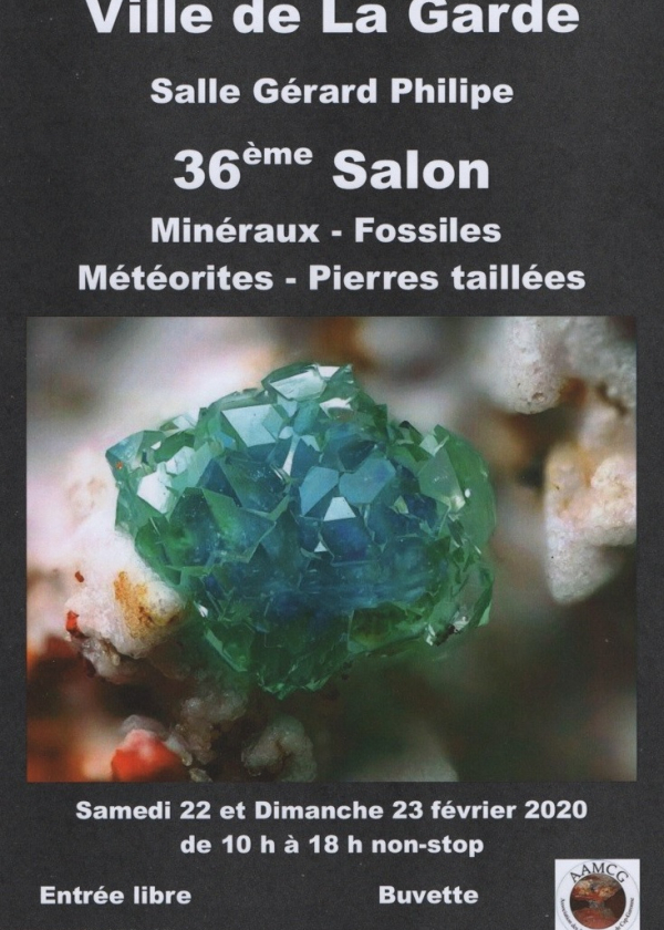 36ème bourse aux minéraux et fossiles
