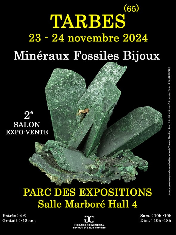 2e Salon minéraux fossiles et bijoux