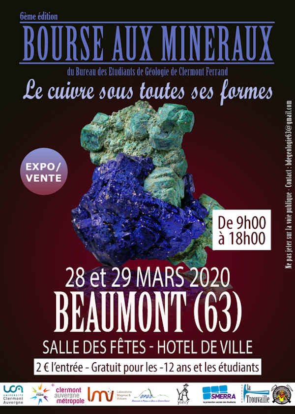 6ème Bourse aux minéraux