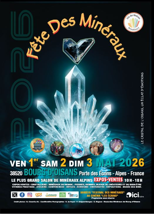 Fête des Minéraux – Oisans 2026