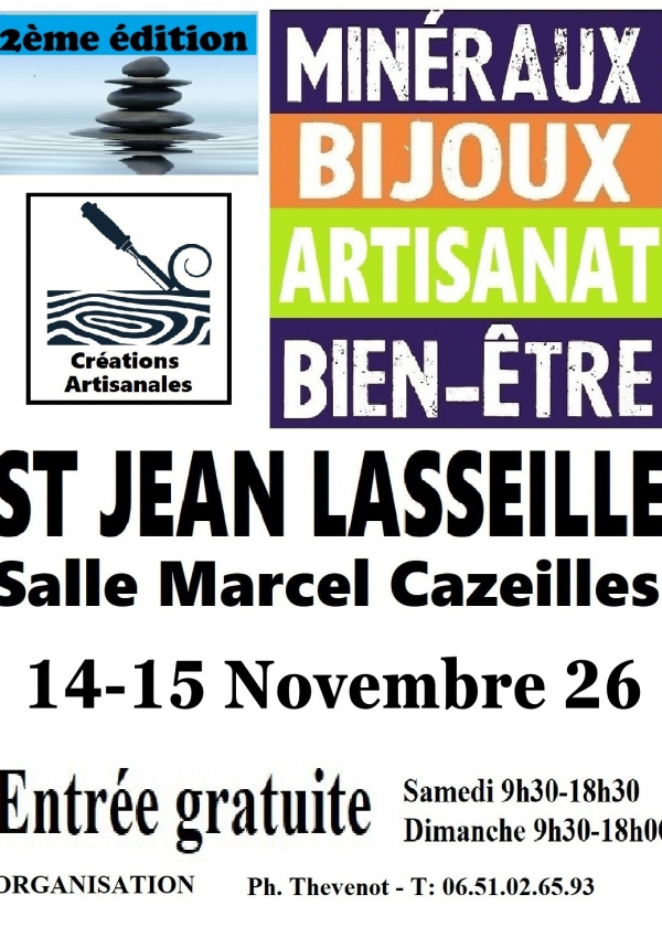 Salon des minéraux, fossiles et bijoux