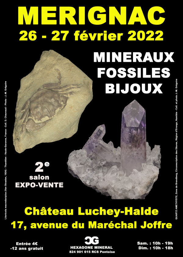 2e Salon minéraux fossiles bijoux
