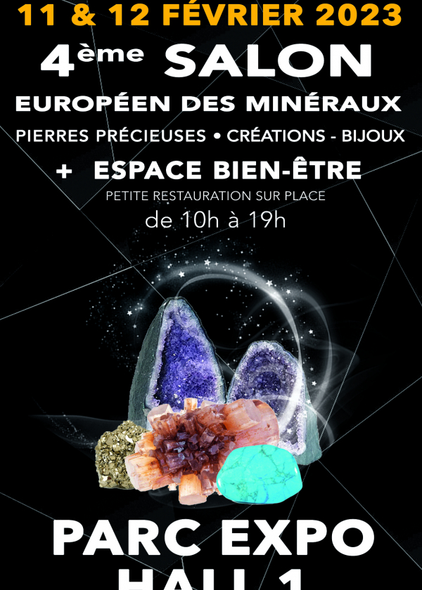 4ème salon européen des minéraux