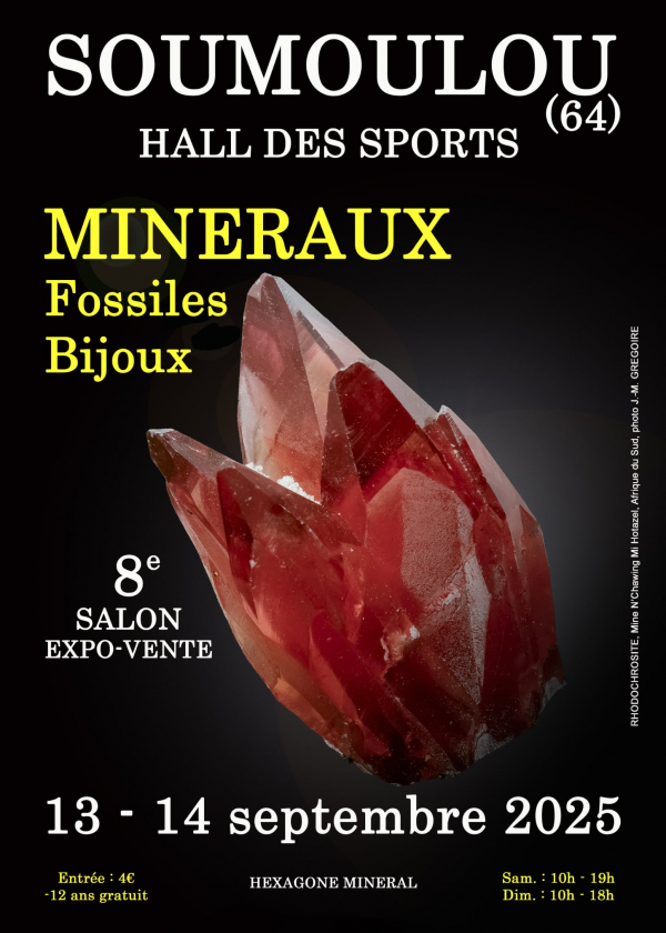 8e SALON MINERAUX FOSSILES BIJOUX d'automne